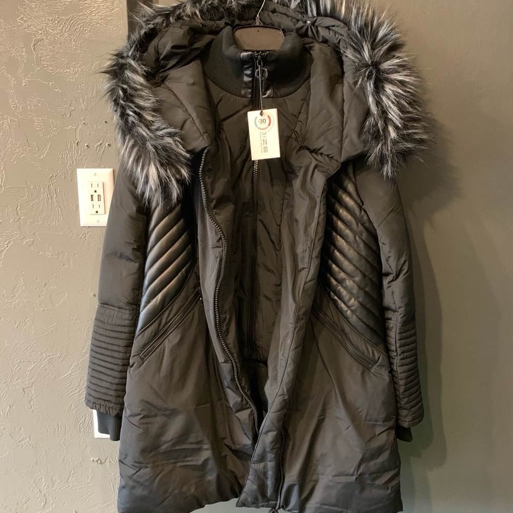 Sleek black jacket